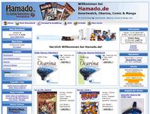 Tablet Screenshot of hamado.de